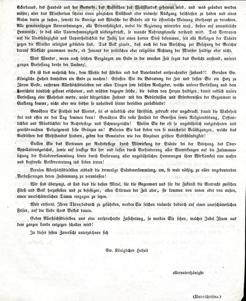 Petiition Kasseler Bürger 