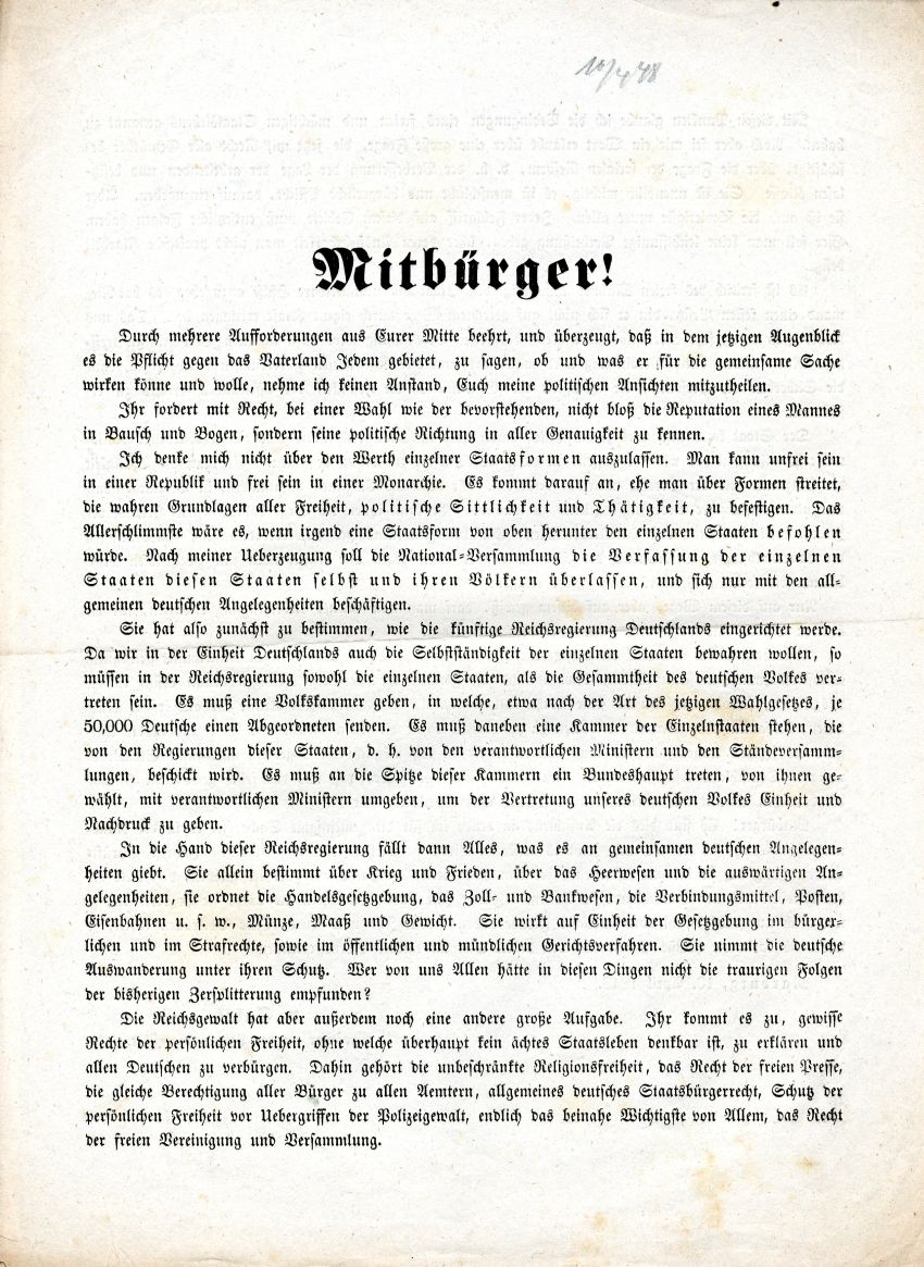 Wahlprogramm der Liberalen in Marburg