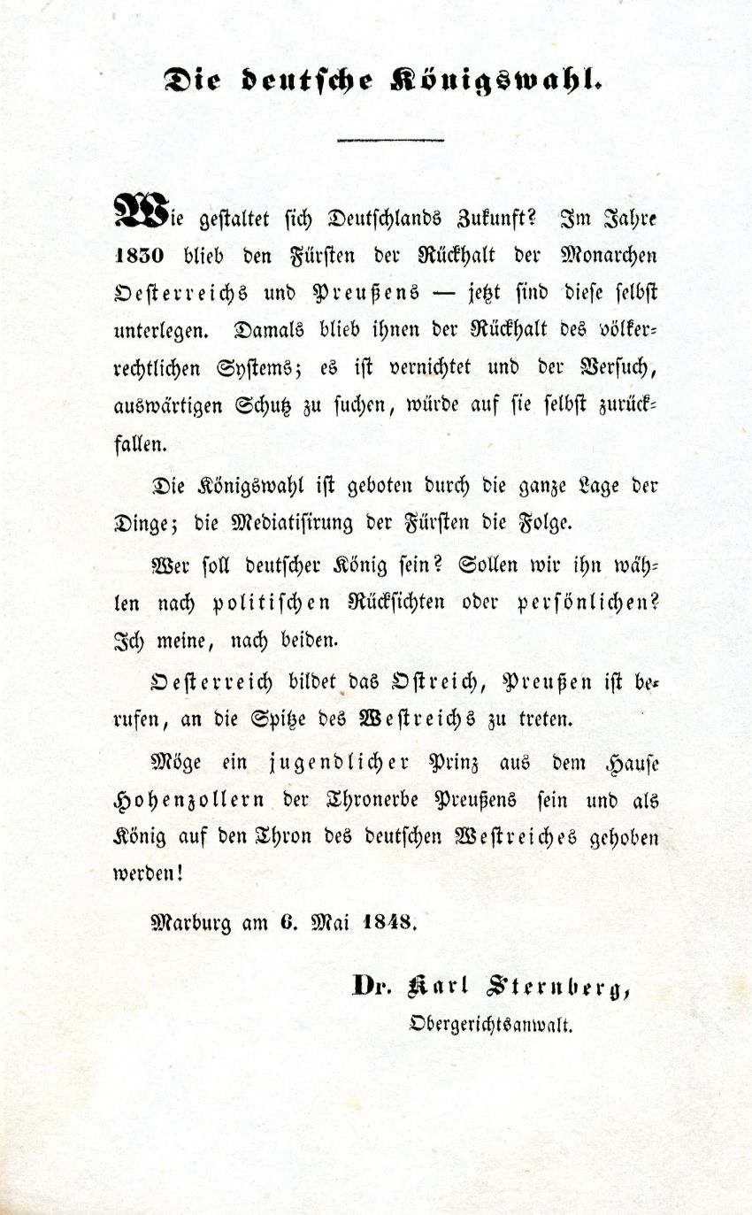 Die deutsche Königswahl