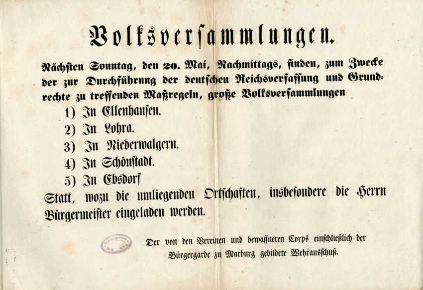 Volksversammlungen