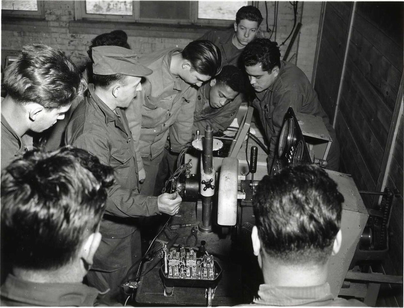 Foto: Ordnance Technical Training Center in Eschwege, 31. Januar 1947