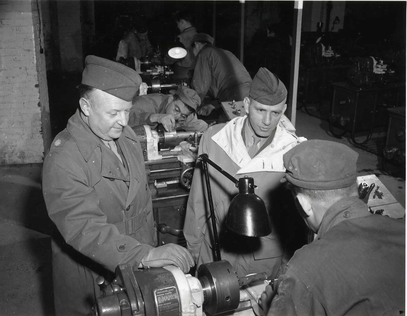Foto: Ordnance Technical Training Center in Eschwege, 31. Januar 1947