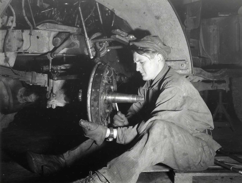Foto: Ordnance Technical Training Center in Eschwege, 31. Januar 1947
