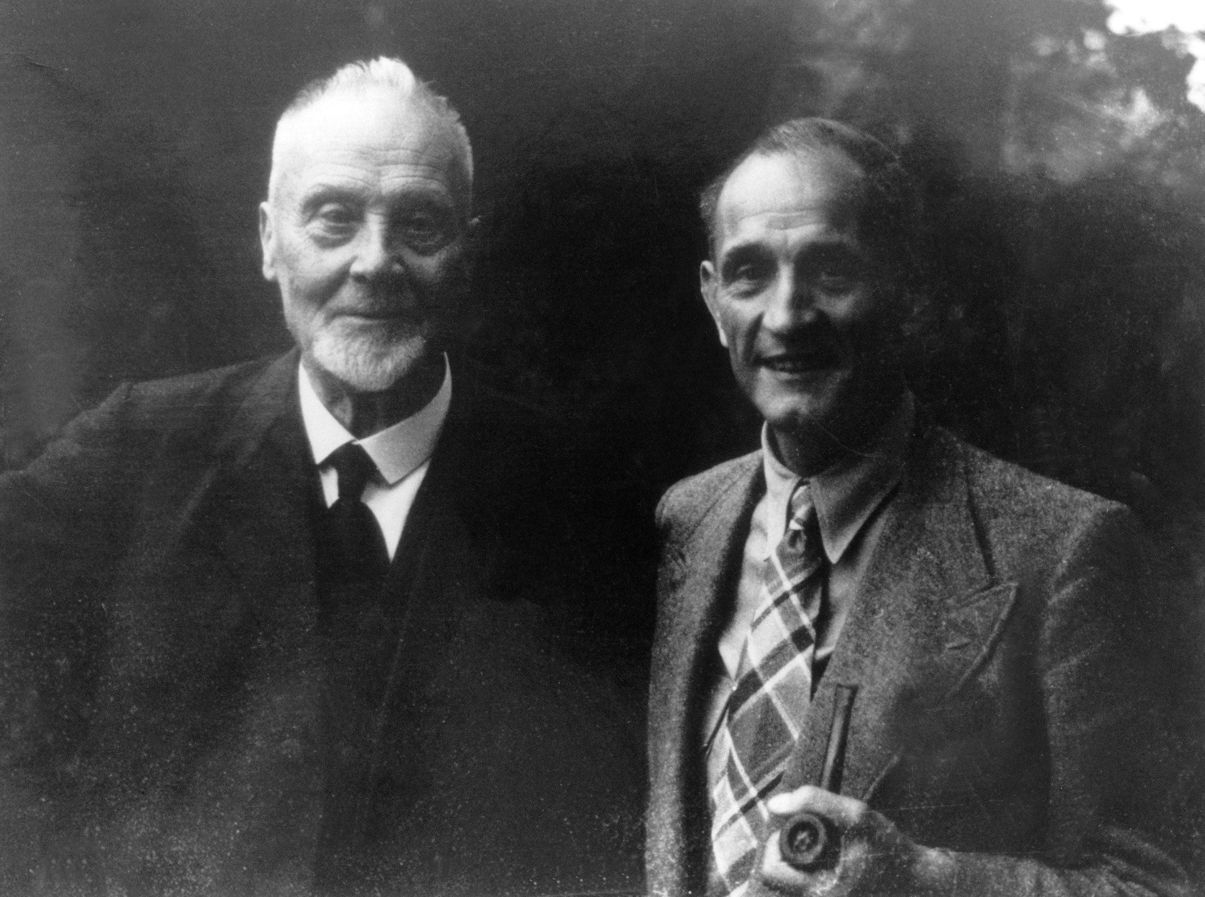Foto: Theophil Wurm und Martin Niemöller