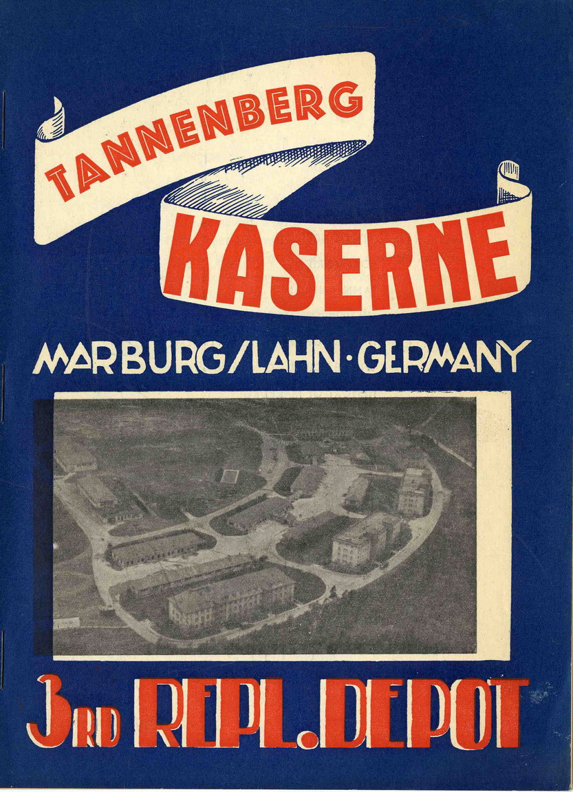 Werbebroschüre der US-Armee für die Tannenberg Kaserne in Marburg