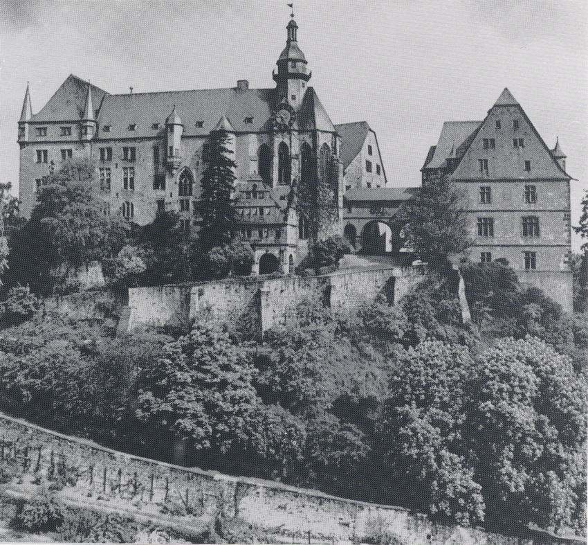 Fotografie des Marburger Schlosses