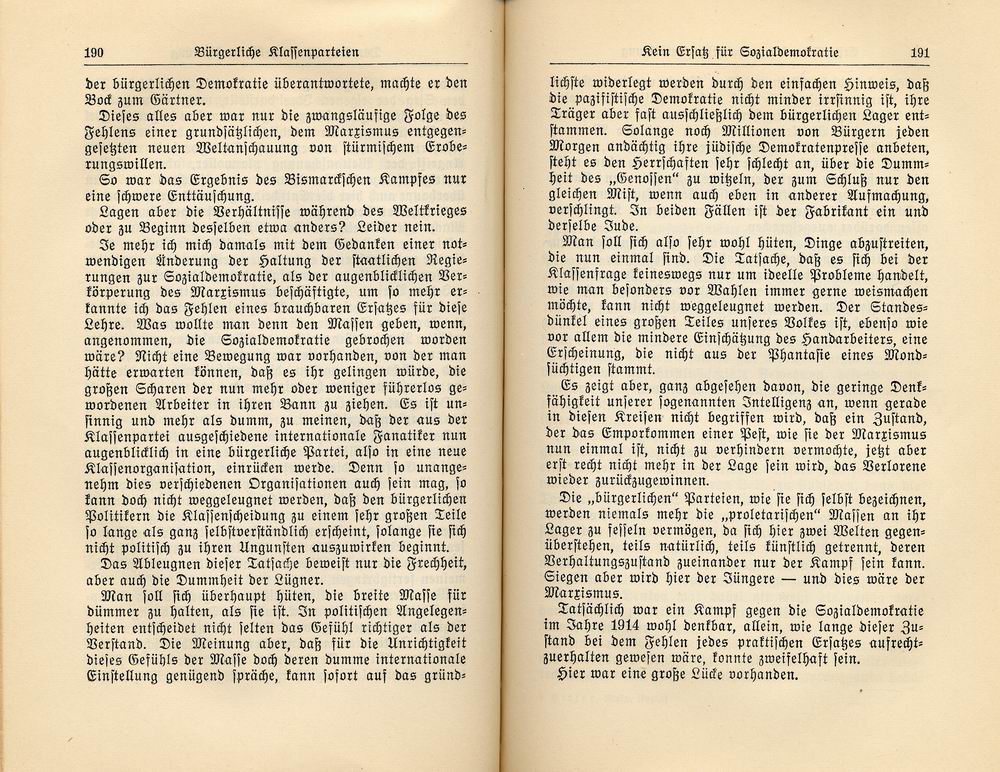Adolf Hitler, Der Weltkrieg, aus: Mein Kampf, 32. Aufl., 1933  (Erster Band, Eine Abrechung, Kap. 5, 1925)