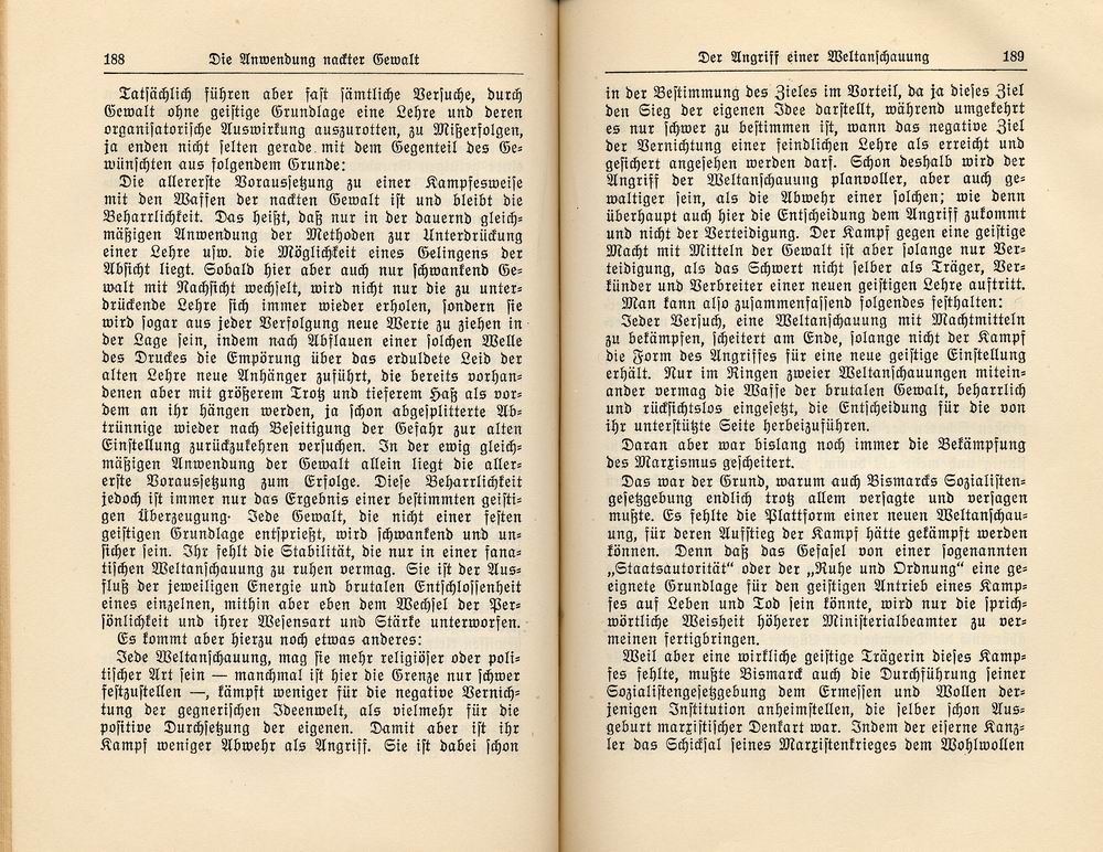 Adolf Hitler, Der Weltkrieg, aus: Mein Kampf, 32. Aufl., 1933  (Erster Band, Eine Abrechung, Kap. 5, 1925)