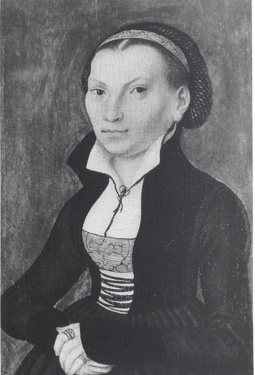 Verlobungsbildnisse Martin Luthers (1483-1546) und seiner Ehefrau Katharina von Bora (1499-1552) von Lucas Cranach  d. Ä. (1472-1553), 1526 


