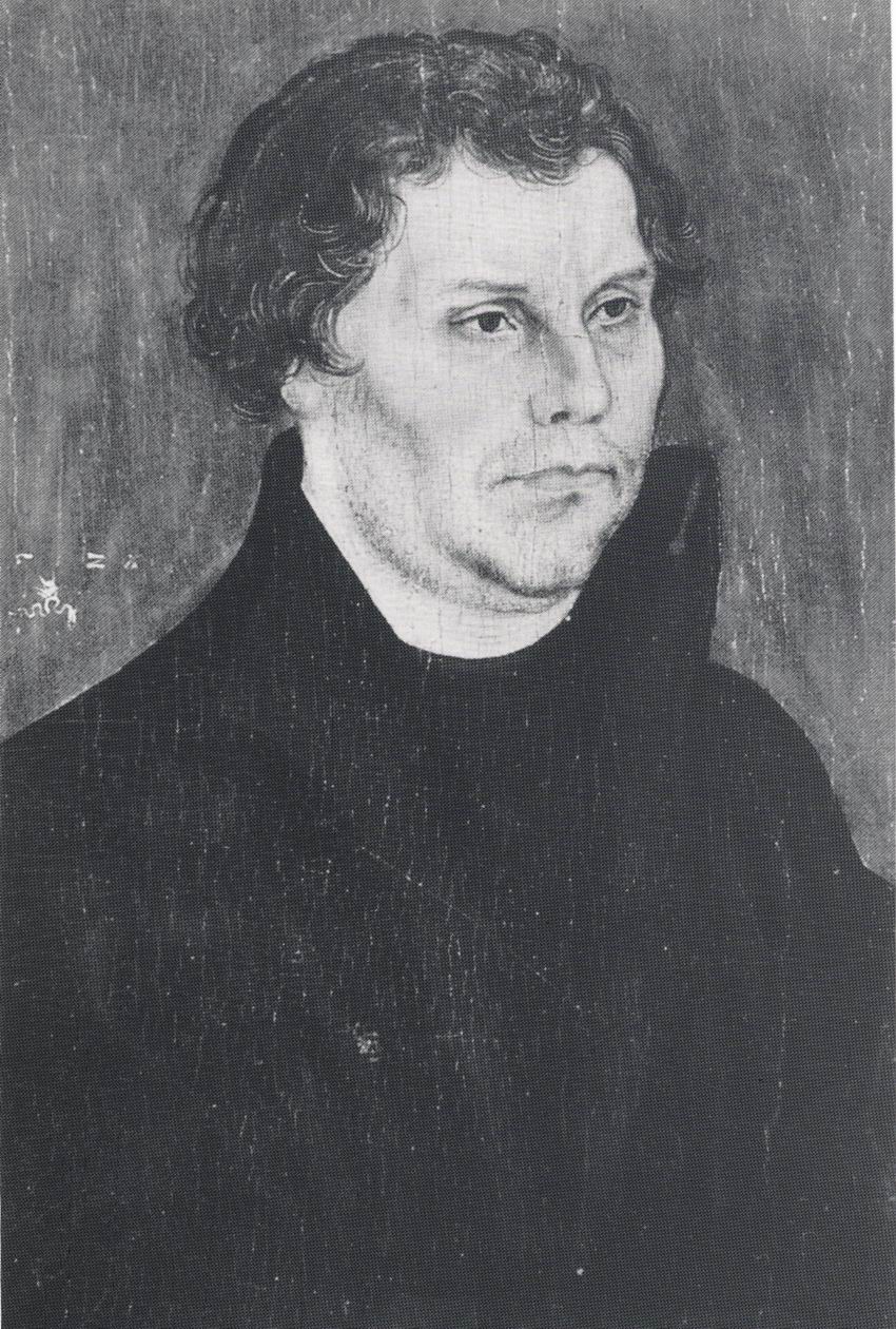 Verlobungsbildnisse Martin Luthers (1483-1546) und seiner Ehefrau Katharina von Bora (1499-1552) von Lucas Cranach  d. Ä. (1472-1553), 1526 


