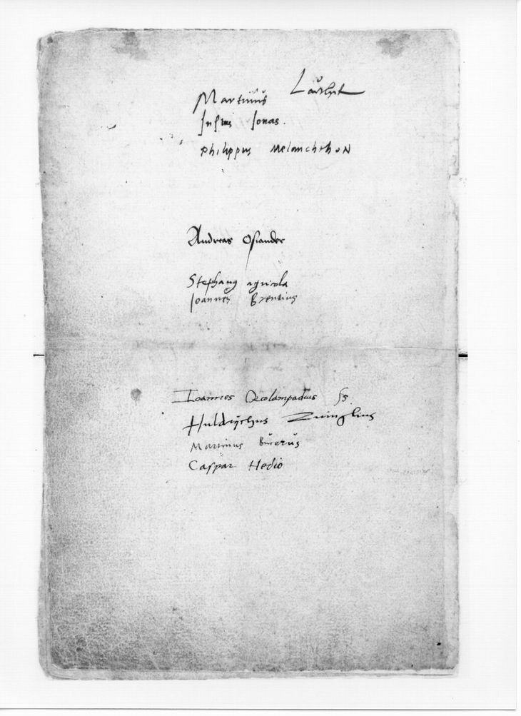 Ausfertigung der Marburger Artikel (Marburger Religionsgespräch), Anfangs- und Schlussseite, 4. Oktober 1529