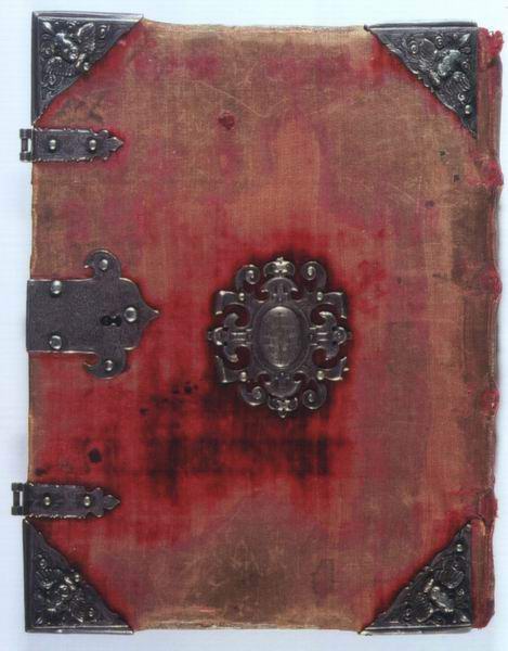 Prunkband des Verzeichnisses aller Besitzungen und Einkünfte des hessischen Fürstenhauses (Der sog. Ökonomische Staat Landgraf Wilhelm IV.), 1585