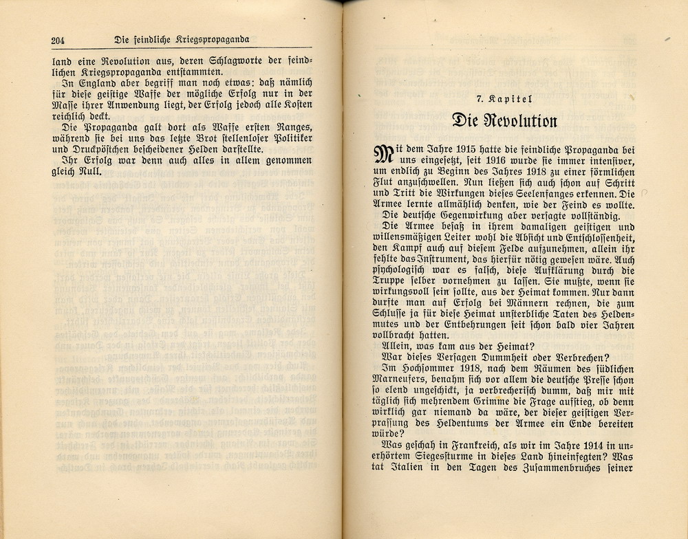 Der Revolution, in: Mein Kampf, 32. Aufl., München 1933, S. 172-192 (Kap. 7)