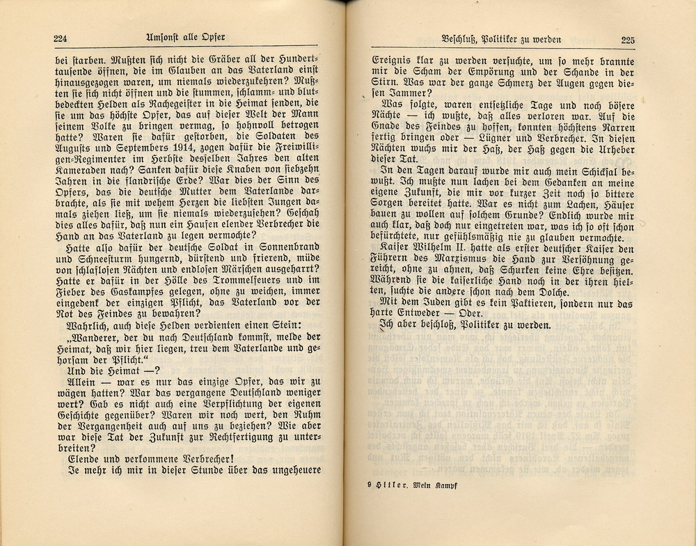 Der Revolution, in: Mein Kampf, 32. Aufl., München 1933, S. 172-192 (Kap. 7)