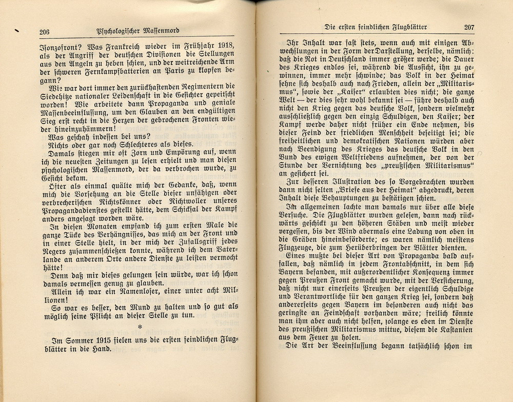 Der Revolution, in: Mein Kampf, 32. Aufl., München 1933, S. 172-192 (Kap. 7)