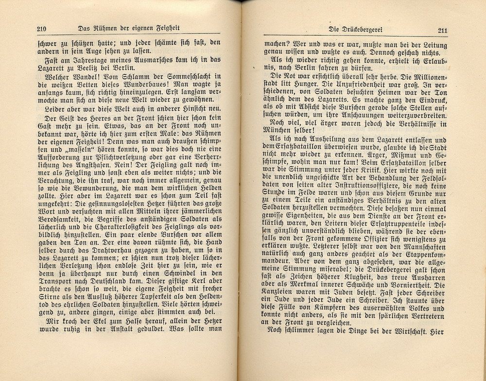 Der Revolution, in: Mein Kampf, 32. Aufl., München 1933, S. 172-192 (Kap. 7)