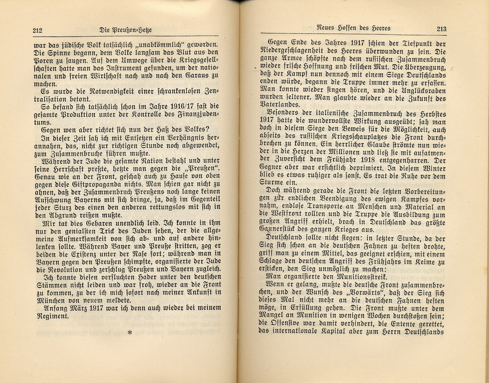 Der Revolution, in: Mein Kampf, 32. Aufl., München 1933, S. 172-192 (Kap. 7)