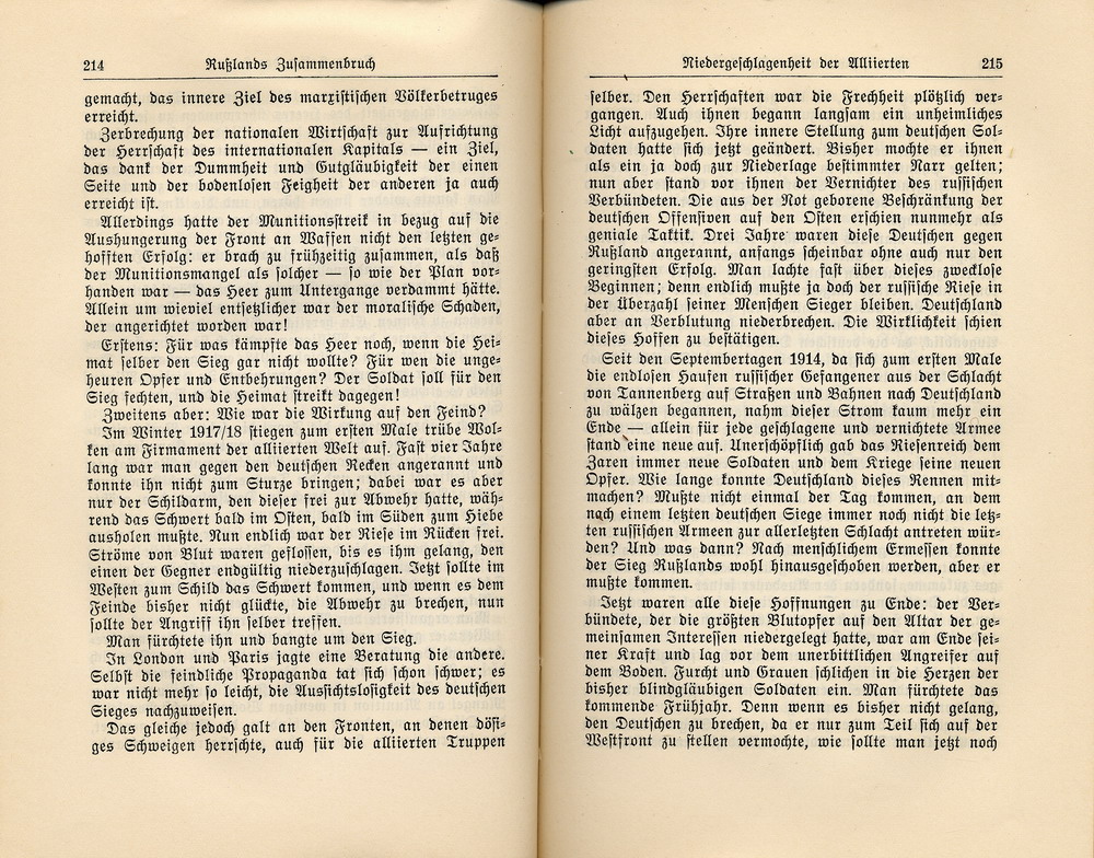 Der Revolution, in: Mein Kampf, 32. Aufl., München 1933, S. 172-192 (Kap. 7)