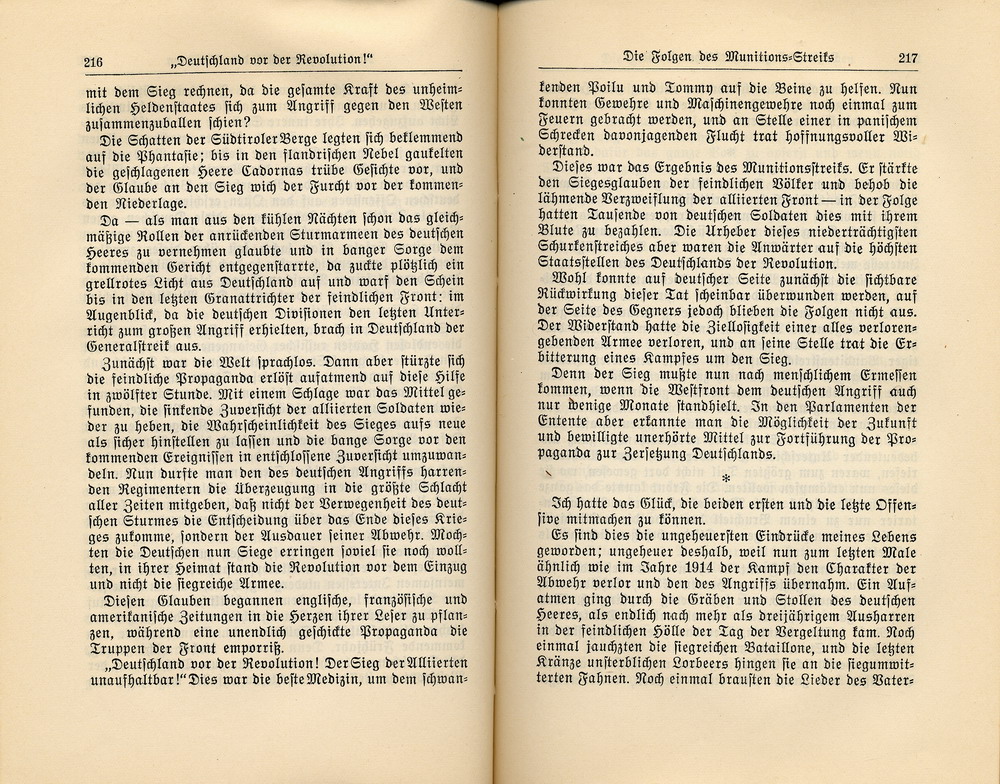 Der Revolution, in: Mein Kampf, 32. Aufl., München 1933, S. 172-192 (Kap. 7)