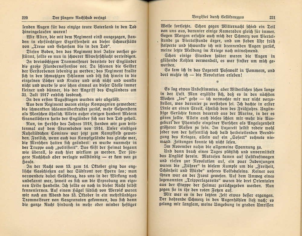 Der Revolution, in: Mein Kampf, 32. Aufl., München 1933, S. 172-192 (Kap. 7)