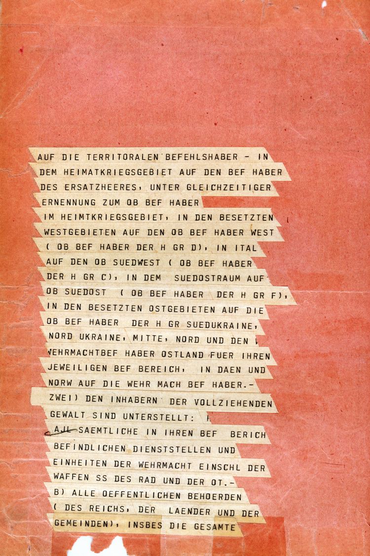 Fernschreiben der Verschwörer vom 20. Juli 1944: Der Führer Adolf Hitler ist tot