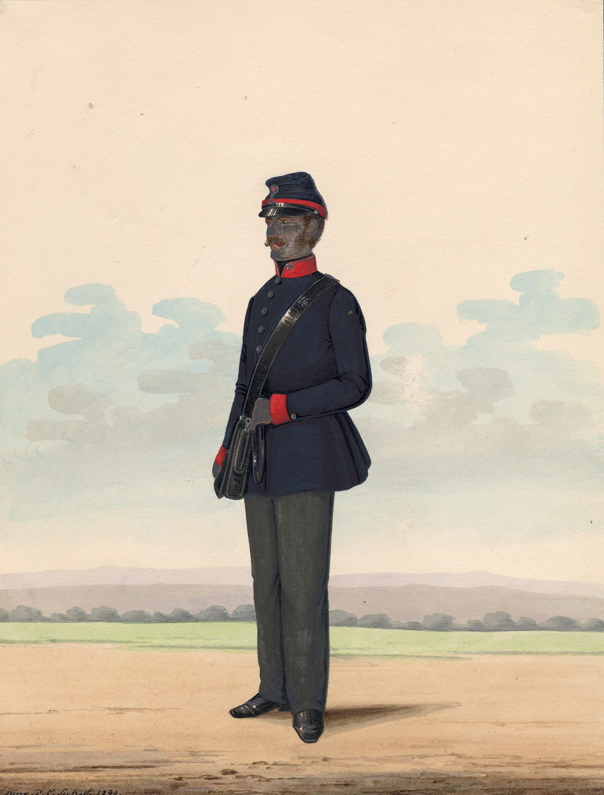 Uniformierungsvorschlag für das Zugpersonal der Main-Weser-Bahn (26. Mai 1854) und das Uniformierungsreglement von 1856.