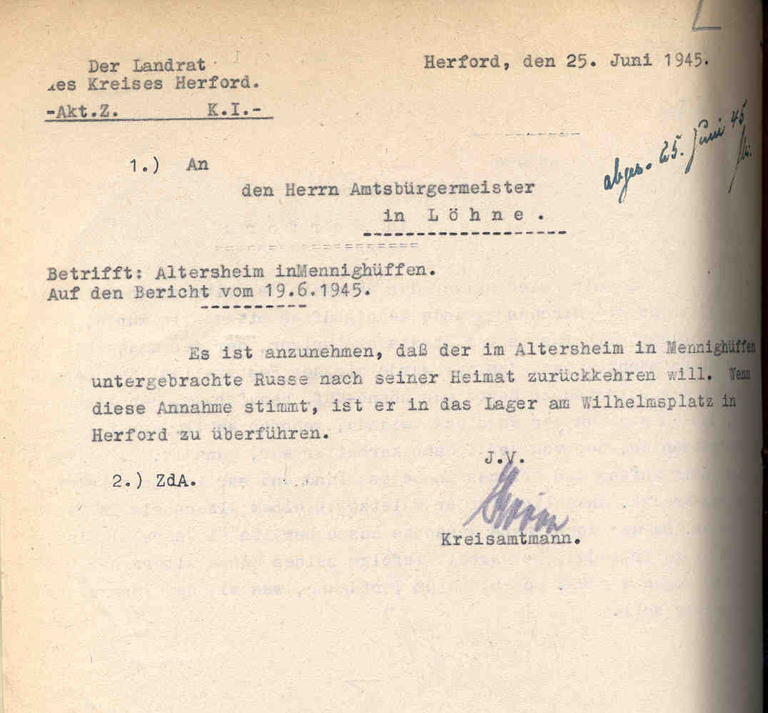 "Polizeiliche Überwachung von Fremdarbeitern und sonstigen Ausländern", 1938 bis 1951.