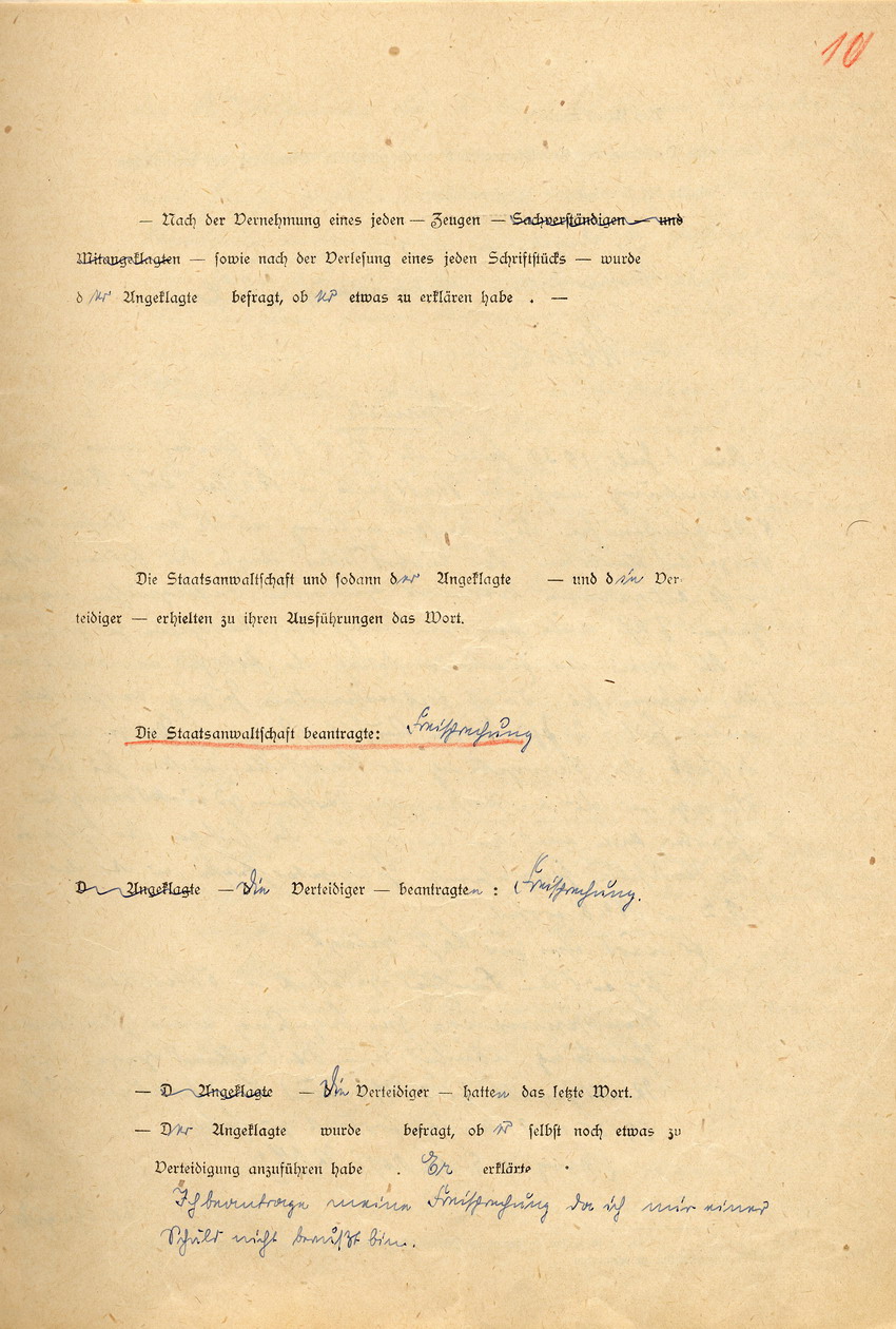 Urteil des Amtsgerichts Kassel vom 2. Juli 1930 im Fall Freisler: Freispruch vom Tatvorwurf des Landfriedensbruchs und Berufung der Staatsanwaltschaft.