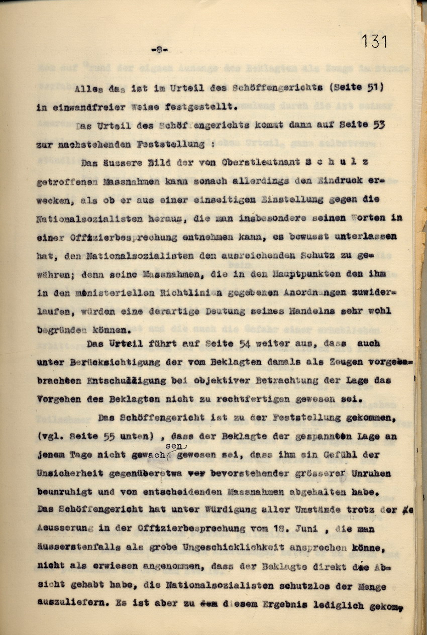 Anwaltskanzlei Rocholl: Erwiderung auf den Schriftsatz des Rechtsanwalts Isele vom 10. September 1936, Kassel, den 5. Januar 1937.