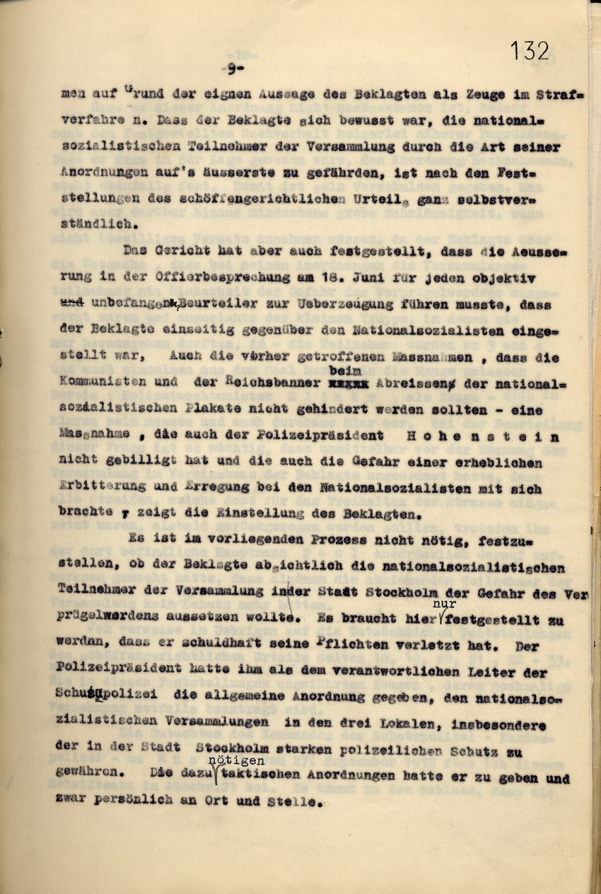Anwaltskanzlei Rocholl: Erwiderung auf den Schriftsatz des Rechtsanwalts Isele vom 10. September 1936, Kassel, den 5. Januar 1937.