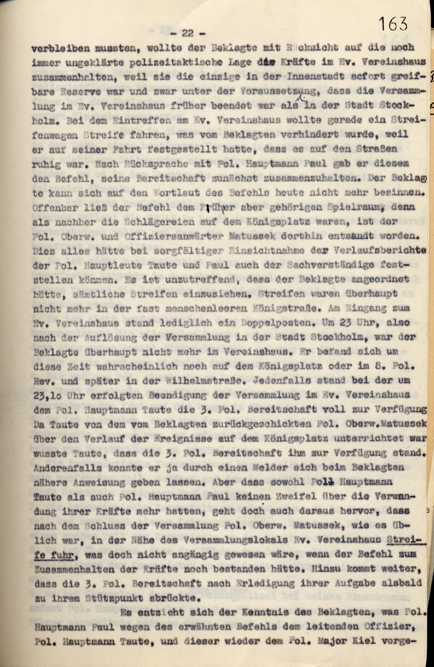 Rechtsanwalt Isele: Erwiderung auf den Schriftsatz der Anwaltskanzlei Rocholl vom 5. Januar 1937, Kassel, den 15. Februar 1937.