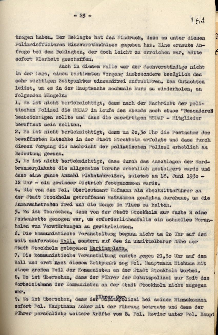 Rechtsanwalt Isele: Erwiderung auf den Schriftsatz der Anwaltskanzlei Rocholl vom 5. Januar 1937, Kassel, den 15. Februar 1937.