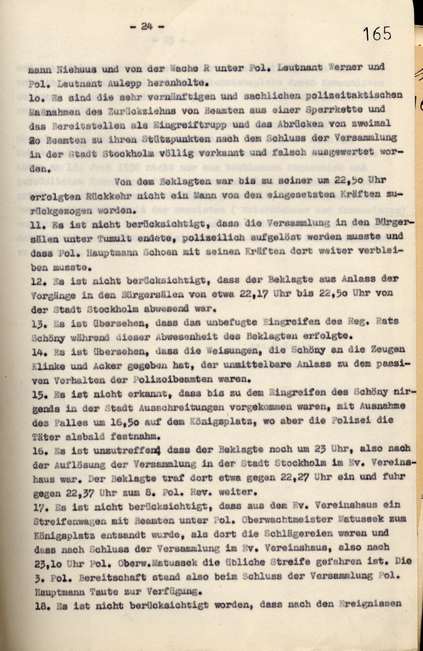 Rechtsanwalt Isele: Erwiderung auf den Schriftsatz der Anwaltskanzlei Rocholl vom 5. Januar 1937, Kassel, den 15. Februar 1937.