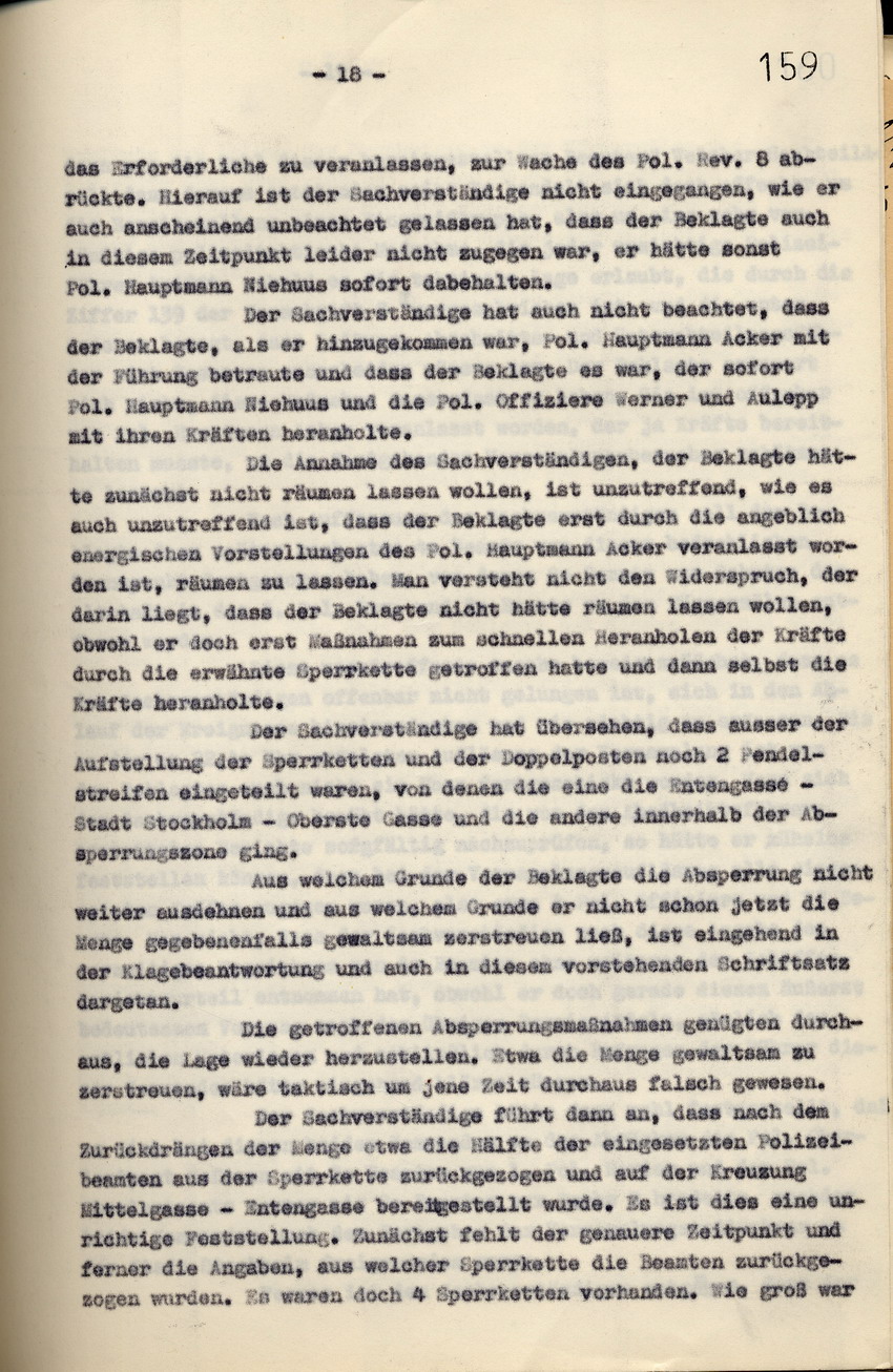Rechtsanwalt Isele: Erwiderung auf den Schriftsatz der Anwaltskanzlei Rocholl vom 5. Januar 1937, Kassel, den 15. Februar 1937.
