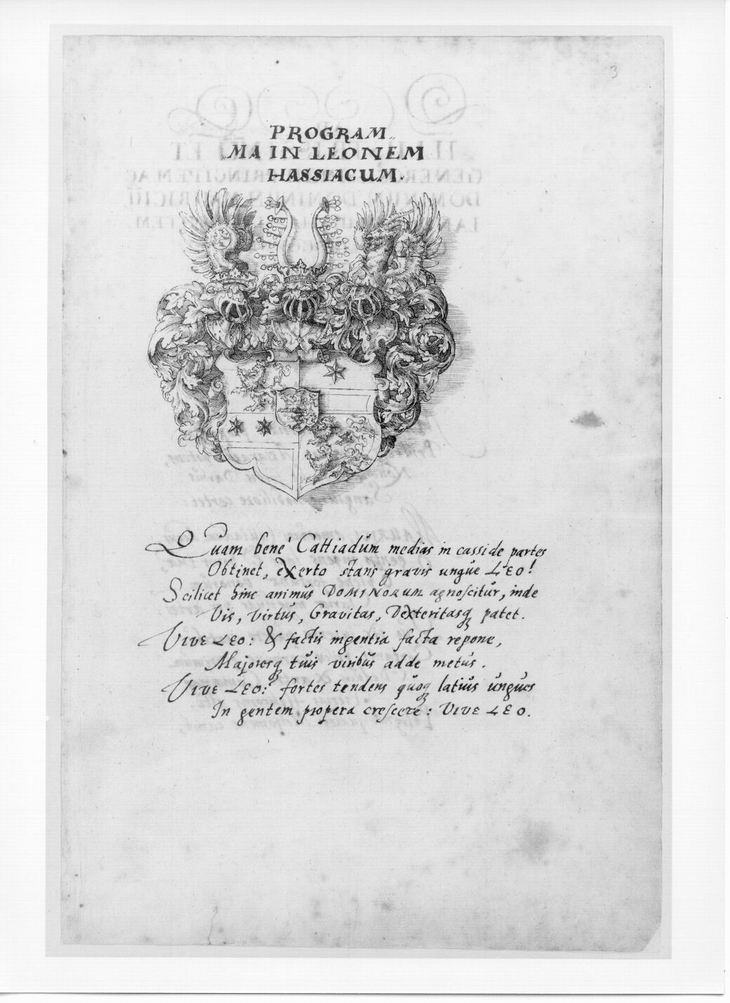 „Beschreibung des ganzen Hessenlandes“ von Wilhelm Dilich, 1591