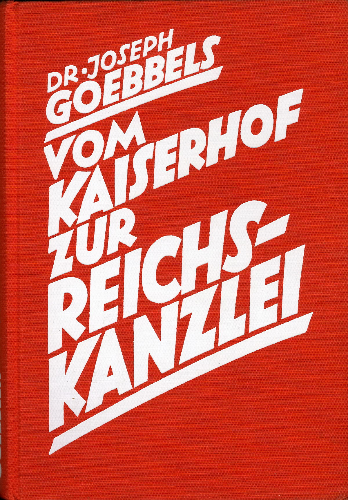 Über die politischen Intrigen von Mitte April 1932 bis zum Sturz der Regierung Brüning am 30. 5. 1932 notierte der spätere Reichspropagandaminister der NSDAP, Joseph Goebbels, in seinem Tagebuch
