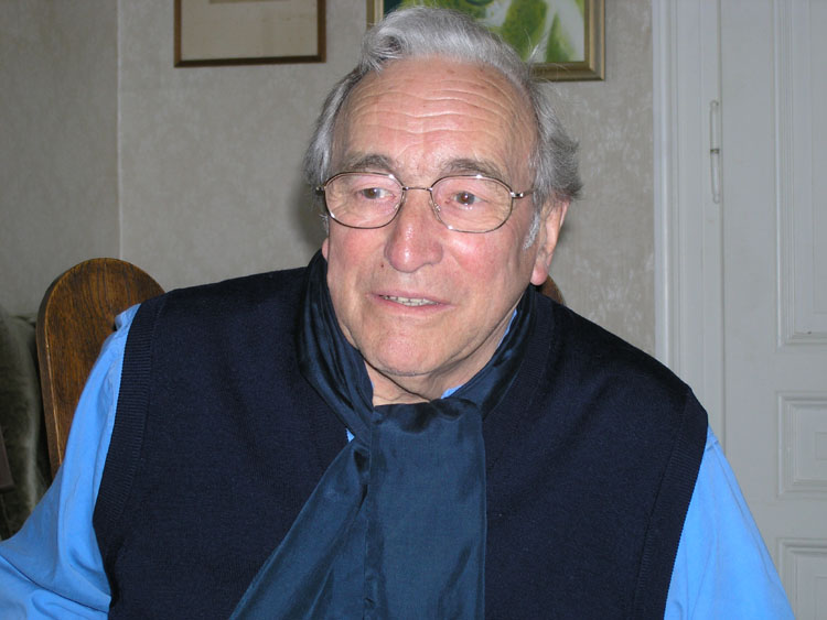 Franz Kremer im April 2004