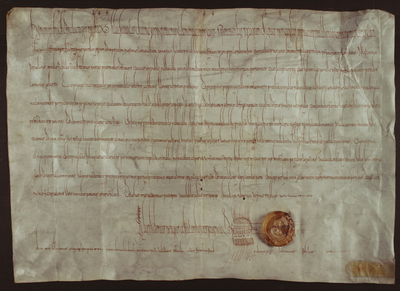 Urkunde, Kaiser Ludwig I. d. Fromme, 839 Febr. 17