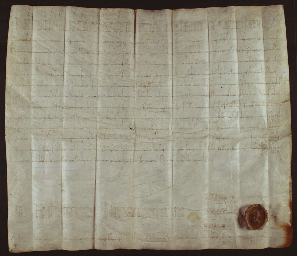 Urkunde, Kaiser Ludwig I. d. Fromme, 816 Mai 02