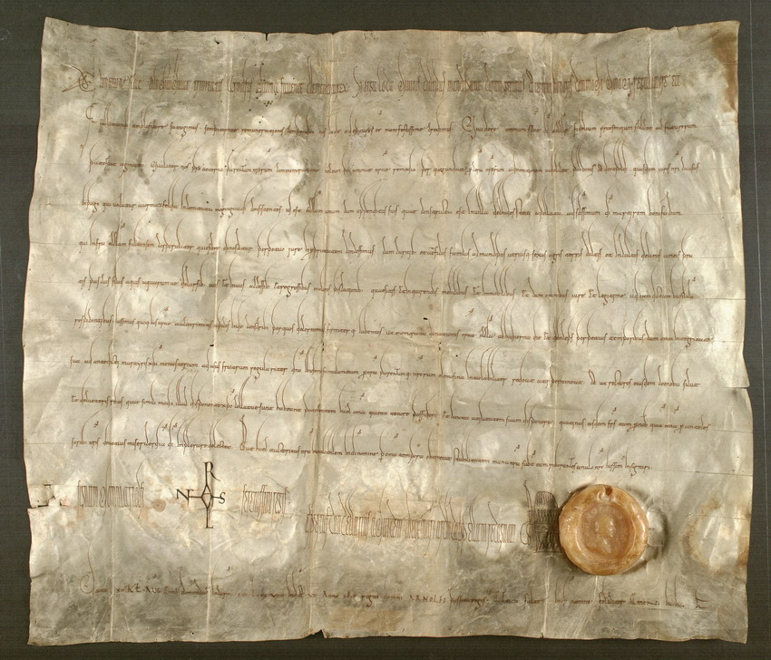 Urkunde, König Arnulf, 889 Juli 21