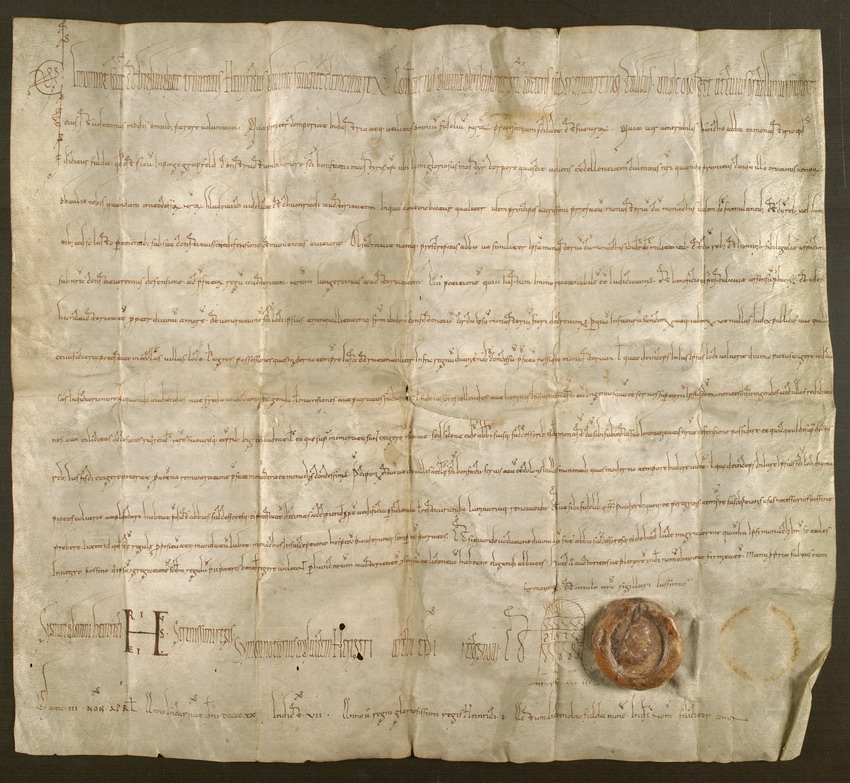 Urkunde, König Heinrich I, 920 Apr. 03