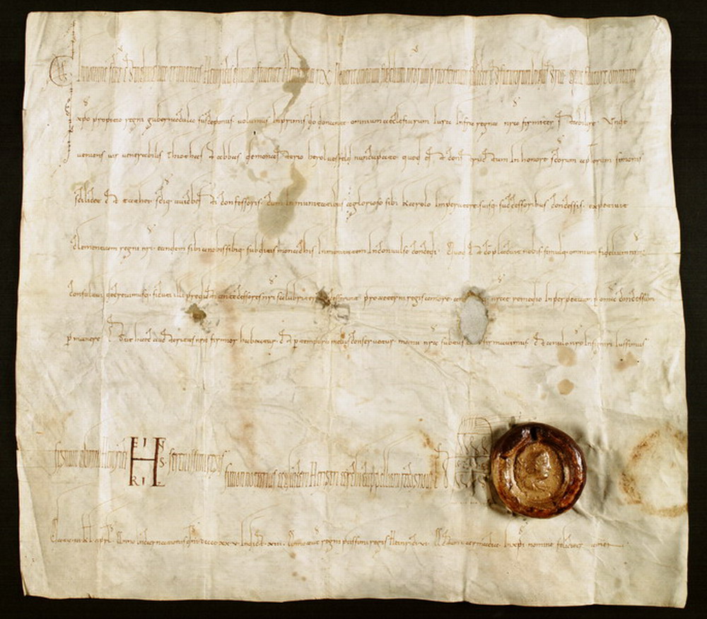 Urkunde, König Heinrich I, 925 März 30