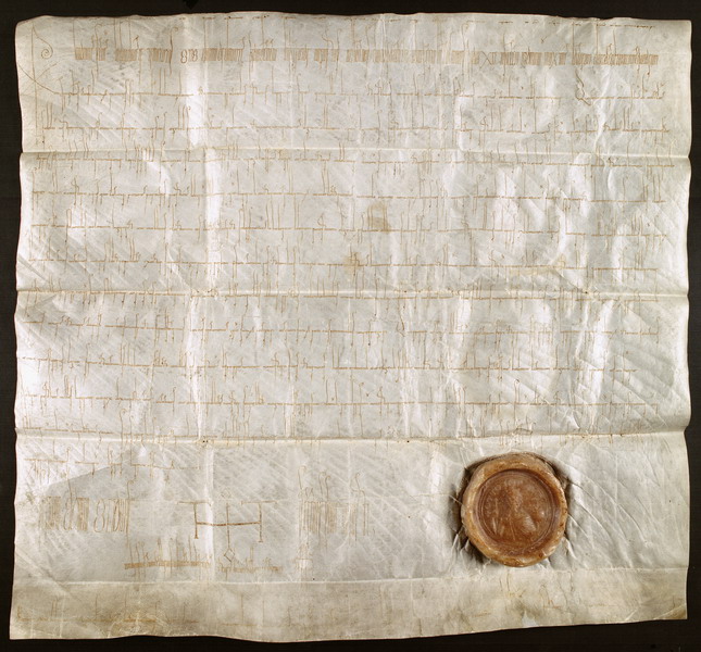 Urkunde, Kaiser Otto I. d. Gr., 968 Febr. 15