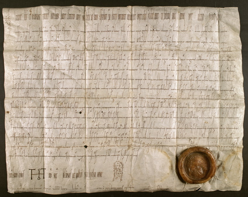 Urkunde, Kaiser Otto II, 975 Mai 27