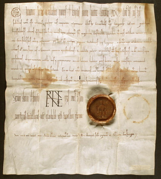 Urkunde, König Heinrich II. d. Heilige, 1011 Aug. 10
