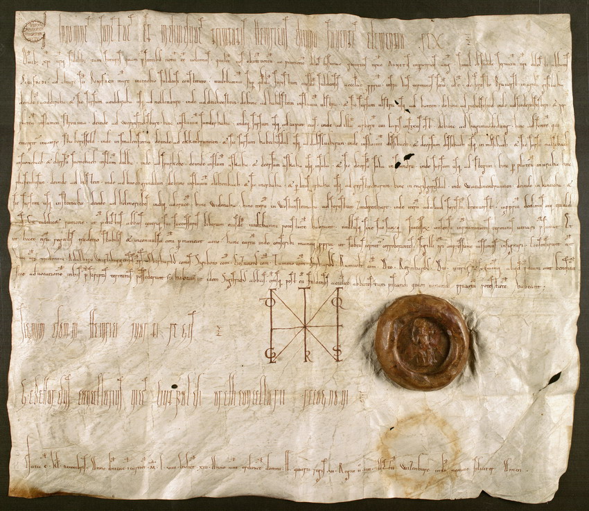 Urkunde, Kaiser Heinrich III., 1056 Sept. 23