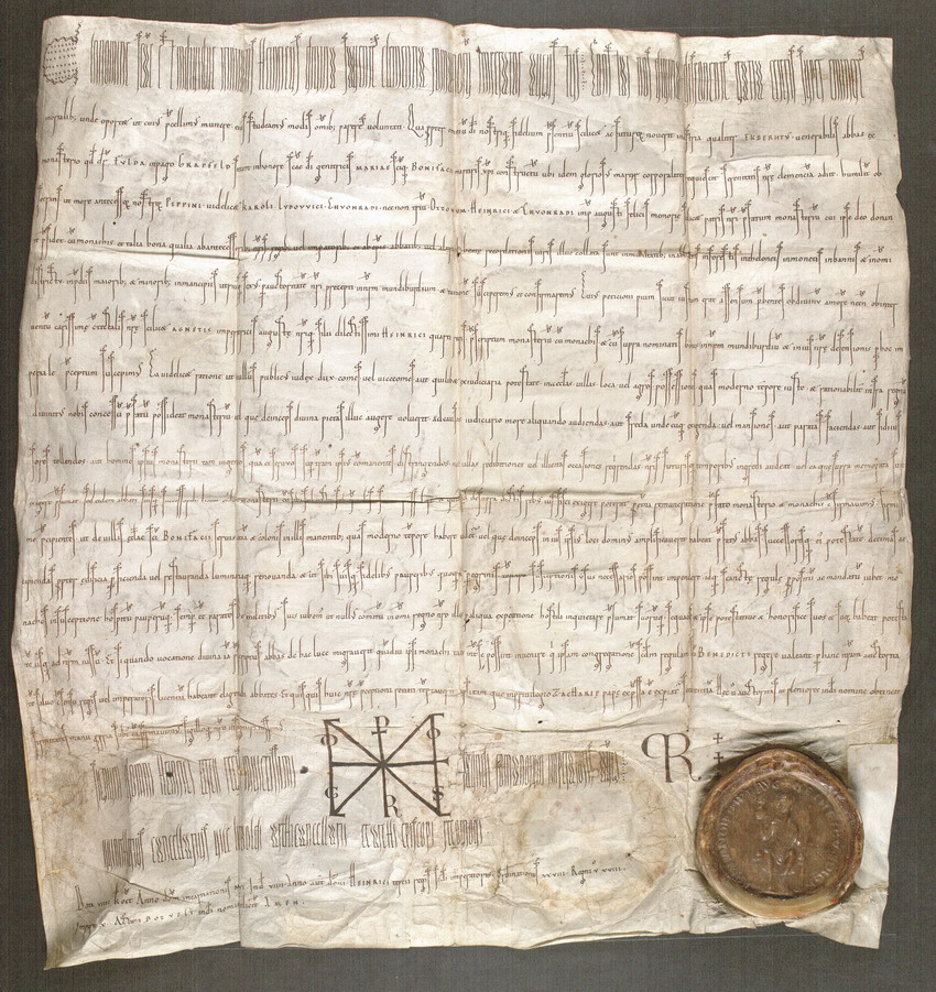 Urkunde, König Heinrich IV., 1059 Dez. 01