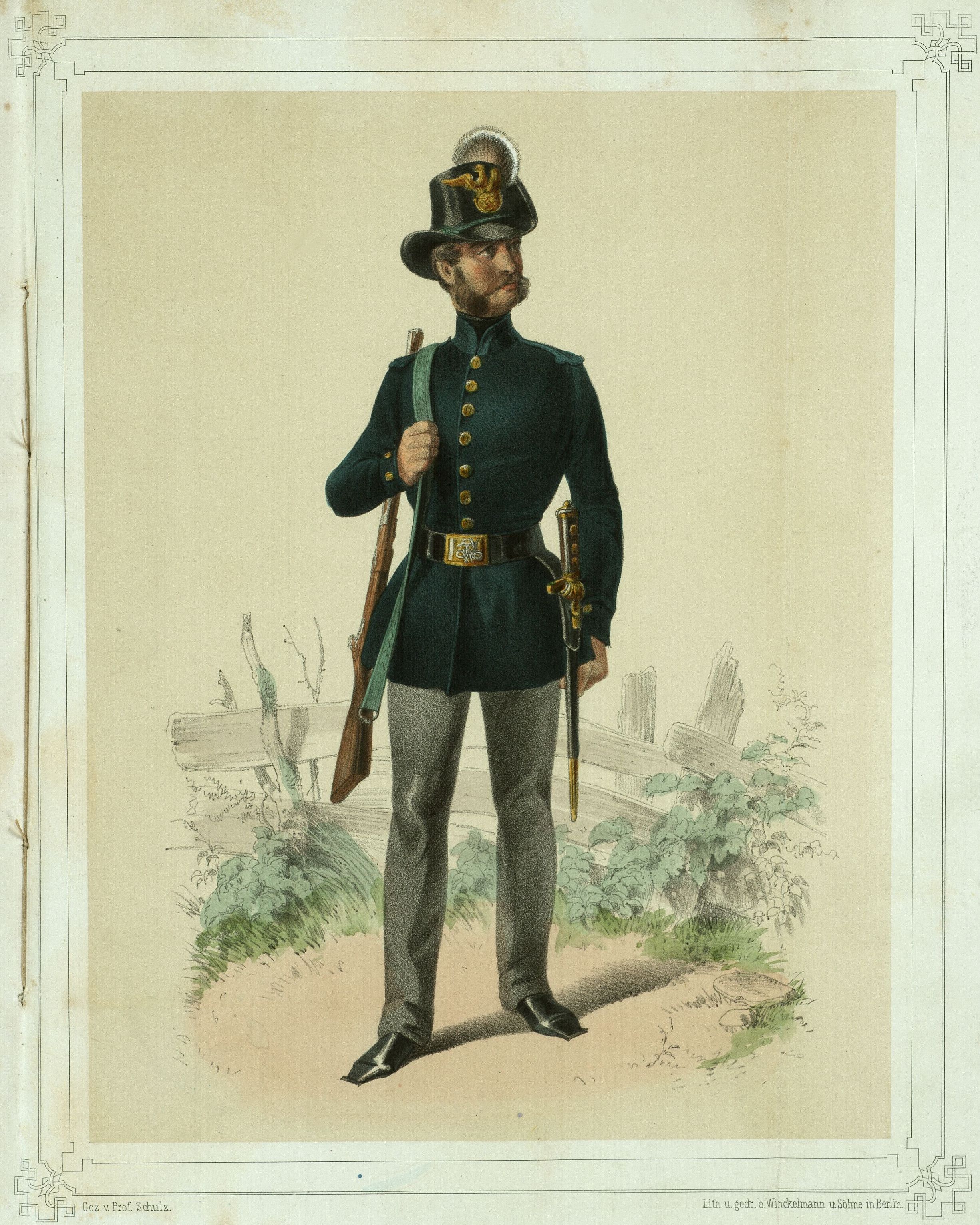 Preußischer Förster, 1890