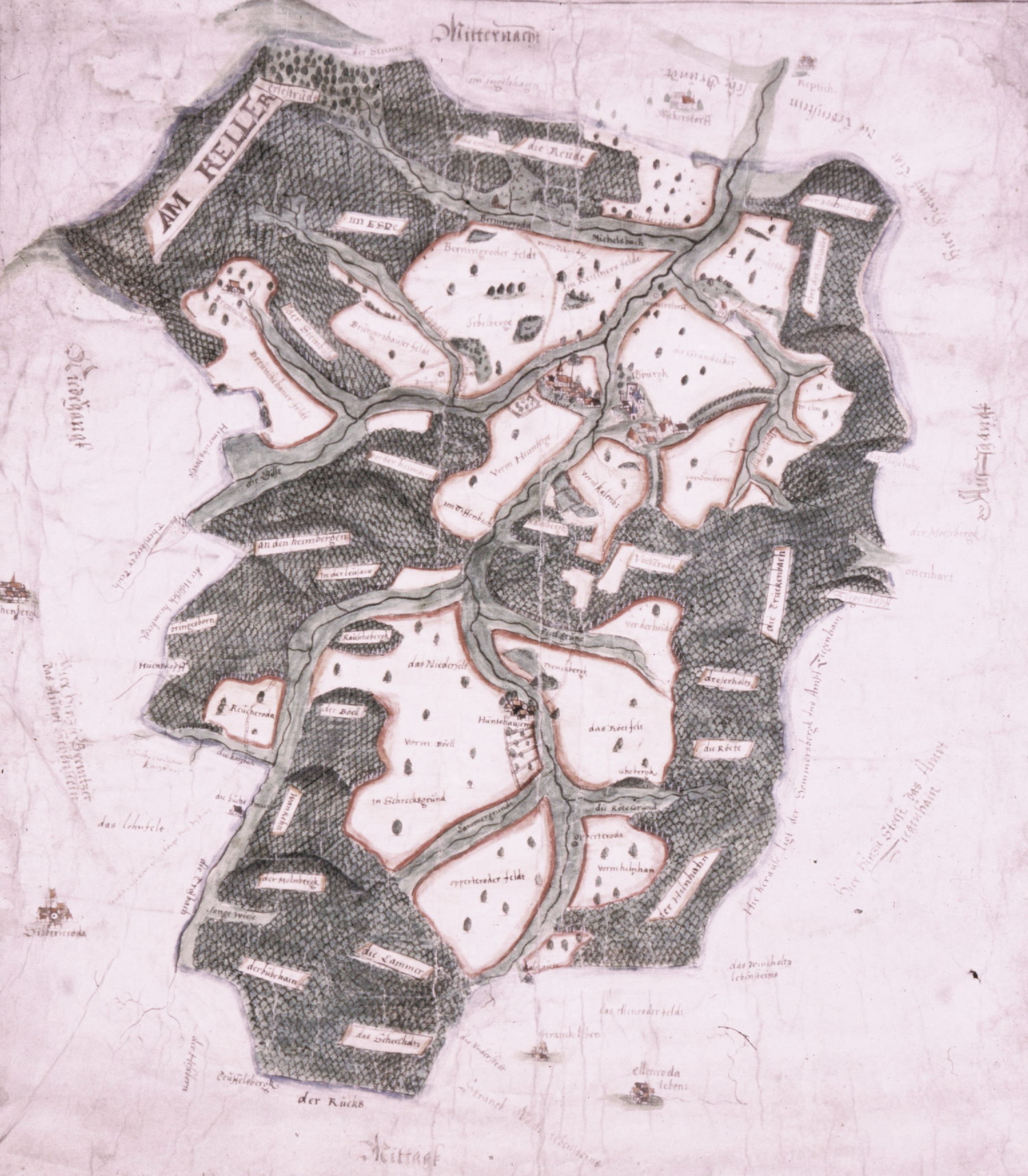 Das Amt Jesberg, 1585