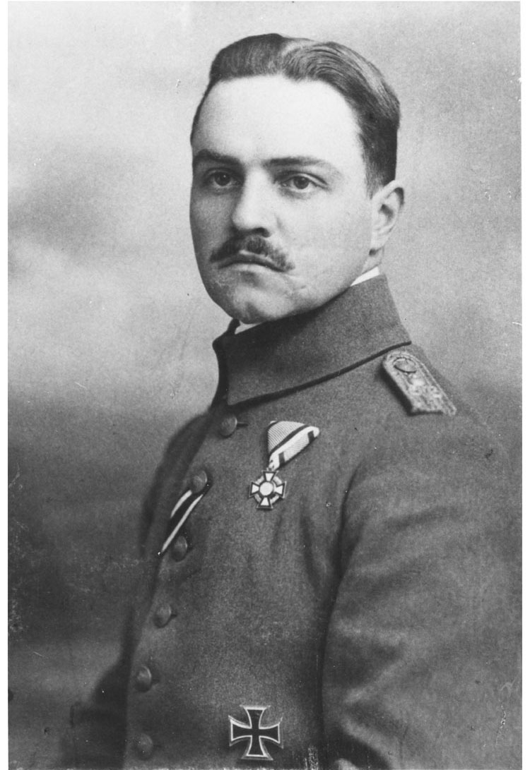 Hermann Kaiser während des Ersten Weltkriegs